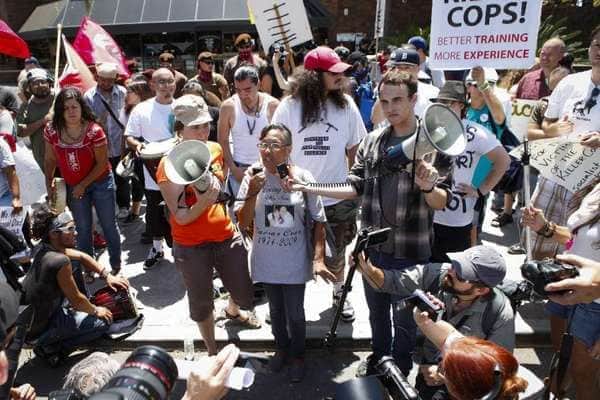 Hundreds Marched Against Police Brutality